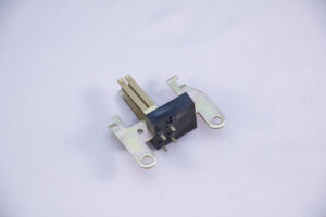 Image of a injection molded connector made by Midstate Mold. An example of electronic parts.